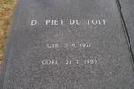TOIT Piet, du 1921-1989
