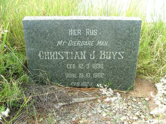 BUYS Christian J. 1898-1962