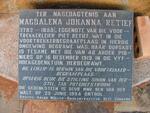 RETIEF Magdalena Johanna 1782-1855