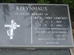 KLEYNHAUS Rita LEMCKE 1965-1990