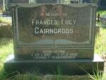 CAIRNCROSS Frances Lucy nee DE VINE 1887-1966