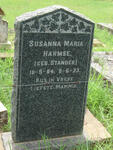 HARMSE Susanna Maria nee STANDER 1884-1923