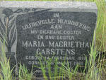 CARSTENS Maria Magrietha 1918-1961