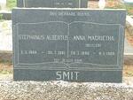 SMIT Stephanus Albertus 1889-1961 & Anna Magrietha BUTLER 1890-1968