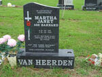 HEERDEN Martha Janet, van nee BARNARD 1941-2007
