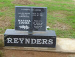 REYNDER Martha Louisa 1921-2008