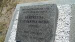 WEBB Gertruida Catharina 1924-2007