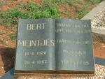 MEINTJIES Bert 1928-1967