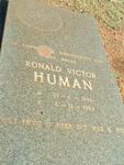 HUMAN Ronald Victor 1936-1983