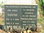 LINDE Barend, van der 1888-1979 & Magdalena C.F. 1895-1968