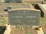 ROSSOUW Elizabeth 1936-1964 :: ROSSOUW Charmaine 1962-1964