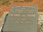 TROMP Theunis, van 1914-1972