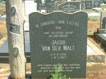 WALT Jacob, van der 1946-1967