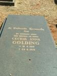 GOLDING Cecilia Anna 1910-1972