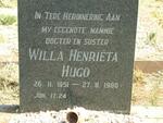 HUGO Willa Henriëta 1951-1980