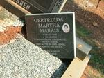 MARAIS Gertruida Martha 1946-2006