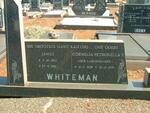 WHITEMAN James 1903-1982 & Cornelia Petronella F. LABUSCHAGNE 1908-1979