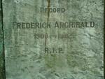 RECORD Frederick Archibald 1909-1952