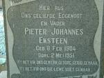 EKSTEEN Pieter Johannes 1904-1951