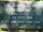 NEBELUNG Ilse Martha Clara 1906-1987