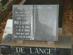 LANGE William J., de 1914-1982
