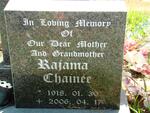CHAINEE Rajama 1918-2006