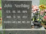 NEETHLING John 1929-1997