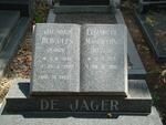 JAGER Jacobus Hercules, de 1905-1987 & Elizabeth Magrietha 1915-2001