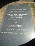 THERON Jasper 1934-2003 & Martha Maria JOOSTE 1934-1989