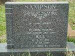 SAMPSON Bill 1923-1989