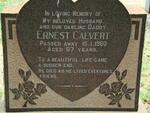 CALVERT Ernest -1960