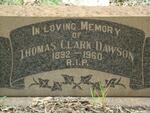 DAWSON Thomas Clark 1892-1960