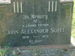 SCOTT John Alexander 1906-1972