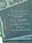 JACOBS A.A. 1901-1970
