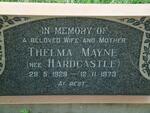 ? Thelma Mayne nee HARDCASTLE 1929-1973
