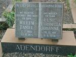 ADENDORFF Willem Daniel 1904-1974 & Elsie Petronella Johanna 1911-1978