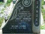 SANDER Ernst Hermann 1912-1981 & Helena Levina 1914-2003