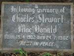 MAC DONALD Charles Stewart 1902-1962
