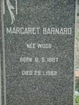 BARNARD Margaret nee WOOD 1887-1962