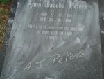 PETERS Anna Jacoba 1921-1998