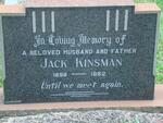 KINSMAN Jack 1898-1962