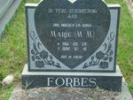 FORBES M.M. 1916-1992