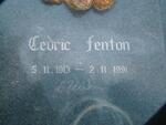 FENTON Cedric 1913-1991