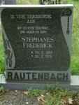 RAUBENHEIMER Stephanus Frederick 1923-1979