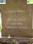 GALLOWAY Malvina Jane 1905-1981