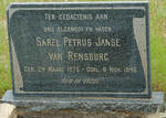 RENSBURG Sarel Petrus, Janse van 1875-1946