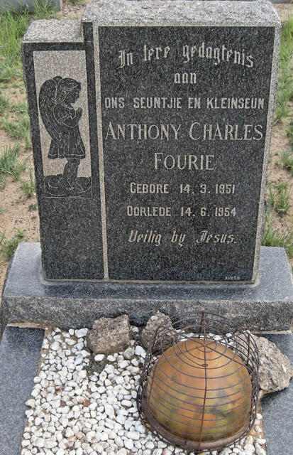 FOURIE Anthony Charles 1951-1954