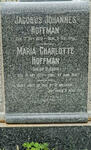HOFFMAN Jacobus Johannes 1870-1942 & Maria Charlotte DU PLESSIS 1875-1962