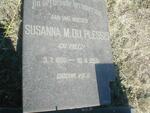 PLESSIS Susanna M., du nee DU PREEZ 1880-1955