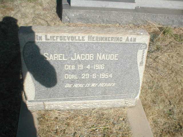 NAUDE Sarel Jacob 1916-1954